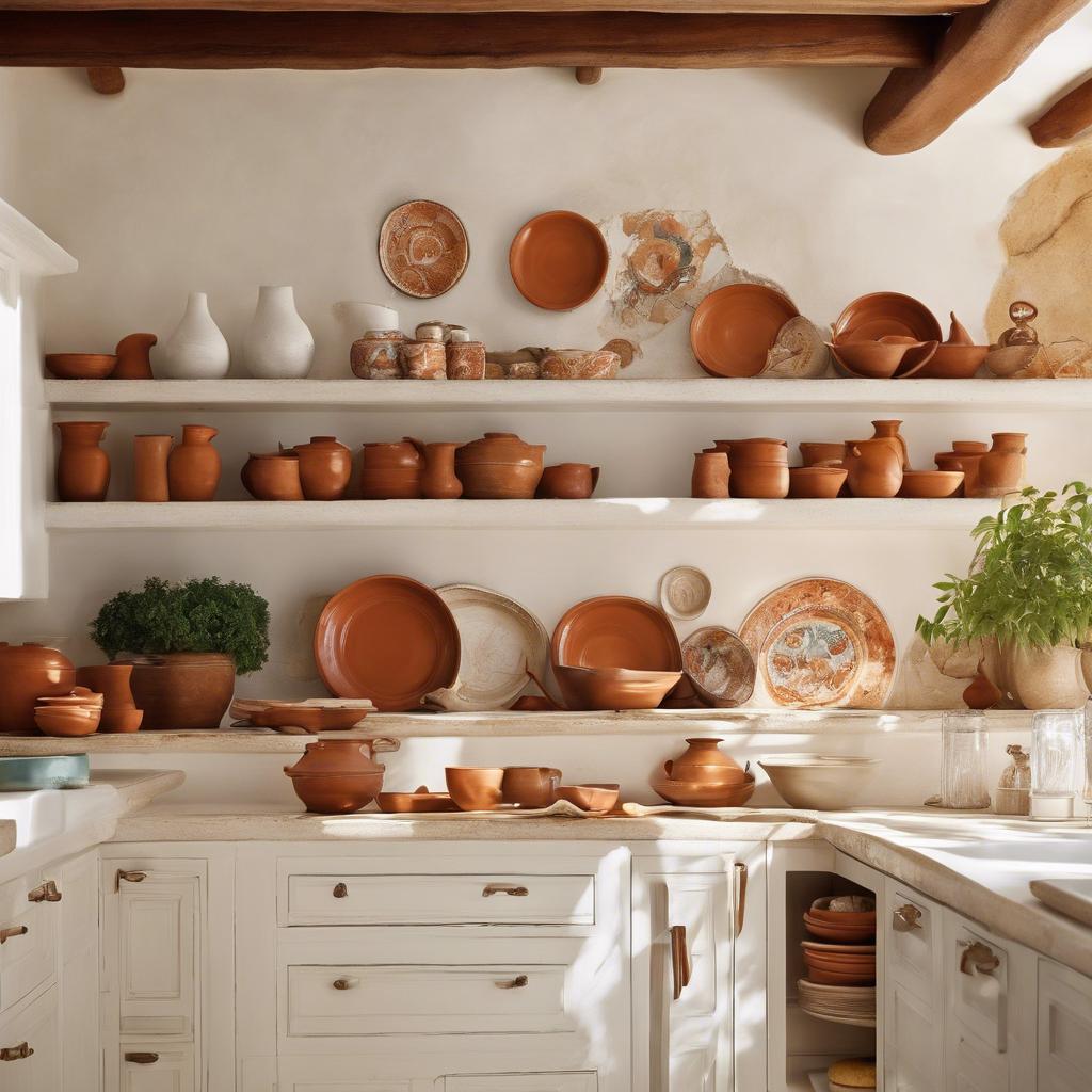 Clean Mediterranean kitchen design